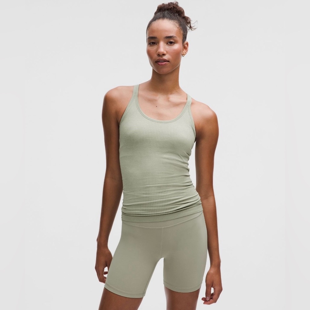NEW - Lululemon Ebb to Street Tank in Light Green